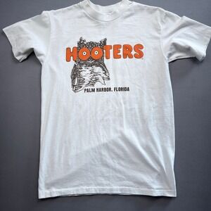 Vintage Hooters Palm Harbor Florida T Shirt More Than A Mouthful Medium